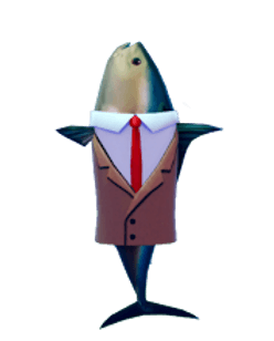 Realistic Fish Head (Glow)