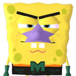 Mermaid Man Spongebob (Glow)