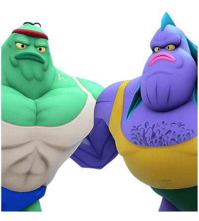 Krusty Krushers (Glow)