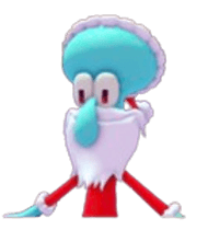 Squidward Santa (Glow)