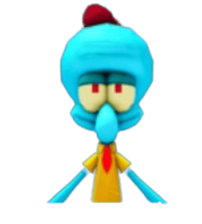 Kamp Counselor Squidward (Glow)