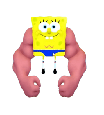 MuscleBob BuffPants (Glow)