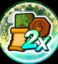 2x Material Drops (Glow)