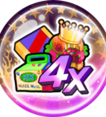 4x Food Drops (Glow)