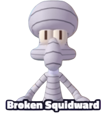 Broken Squidward (Glow)